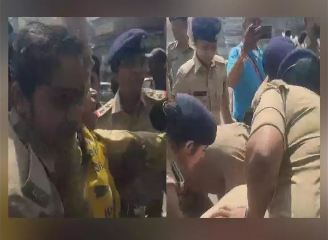 વડોદરામાં દિલ્હીના સીએમ અરવિંદ કેજરીવાલની ધરપકડનો વિરોધ કરી રહેલા આપના કાર્યકરોની પોલીસે કરી અટકાયત